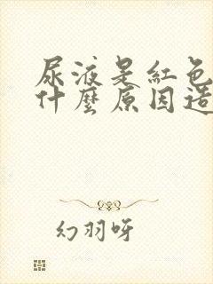 尿液是红色的是什么原因造成的男