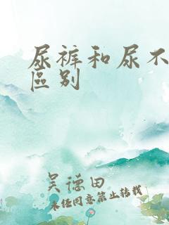 尿裤和尿不湿的区别