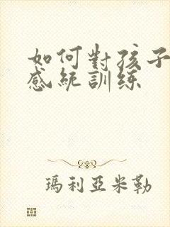 如何对孩子进行感统训练