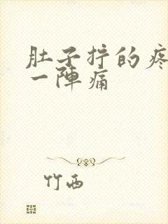 肚子拧的疼一阵一阵痛