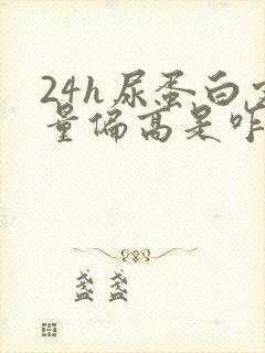 24h尿蛋白定量偏高是咋回事