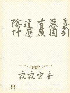 阴道有恶臭味是什么原因引起的