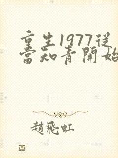 重生1977从当知青开始