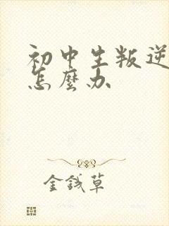 初中生叛逆厌学怎么办