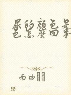 尿的颜色是青黄色怎么回事