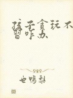 孩子贪玩不爱学习咋办