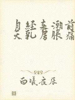 月经来潮前10天乳房胀痛正常吗