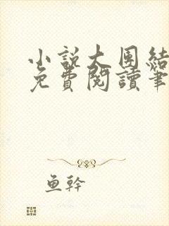 小说大团结全文免费阅读笔趣阁