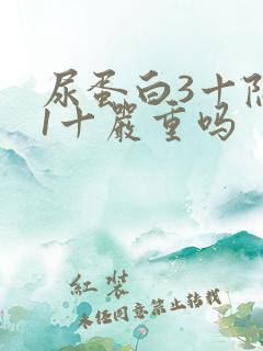 尿蛋白3十隐血1十严重吗