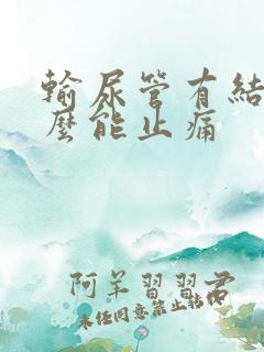 输尿管有结石怎么能止痛