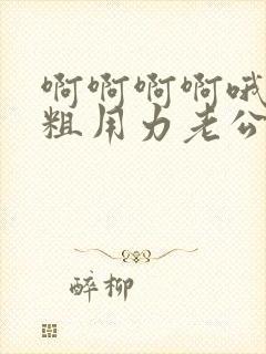 啊啊啊啊哦哦好粗用力老公