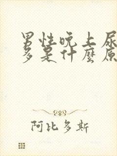 男性晚上尿次数多是什么原因