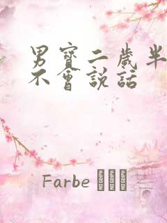 男宝二岁半了还不会说话