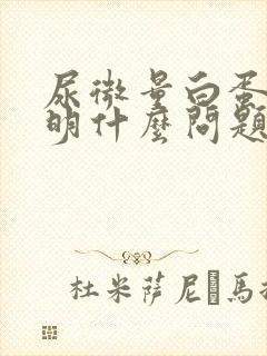 尿微量白蛋白说明什么问题