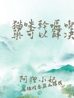 猫咪干呕吃什么药可以解决