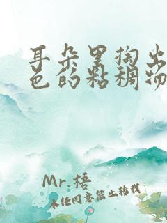 耳朵里掏出来黄色的粘稠物