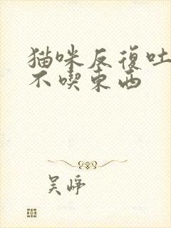 猫咪反复吐黄水不吃东西