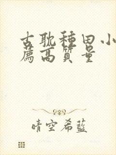 古耽种田小说推荐高质量