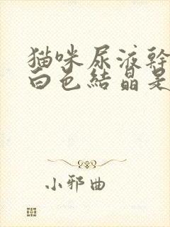 猫咪尿液干了有白色结晶是什么