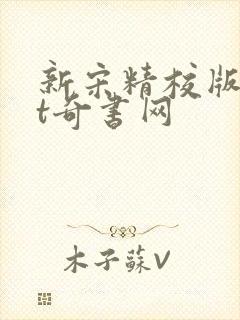 新宋精校版txt奇书网