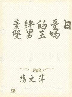 牵绊的爱日剧是双男主吗