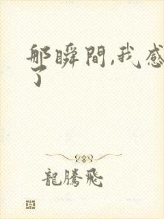 那瞬间,我感动了