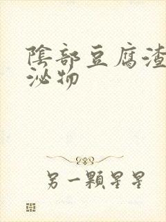 阴部豆腐渣样分泌物