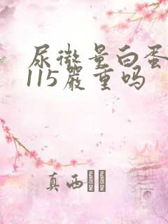 尿微量白蛋白高115严重吗