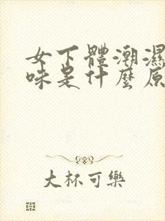 女下体潮湿有异味是什么原因呢