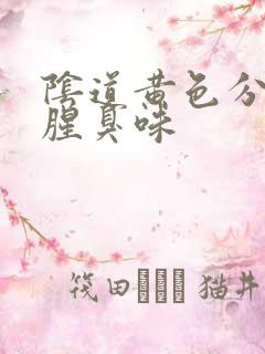 阴道黄色分泌物腥臭味