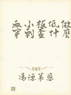 血小板低做骨髓穿刺查什么