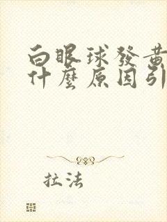 白眼球发黄色是什么原因引起的