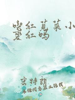 吃红苋菜小便会变红吗