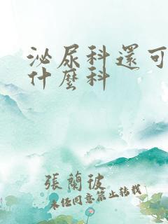 泌尿科还可以挂什么科