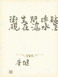 卫生间砖贴好了,现在漏水怎么办