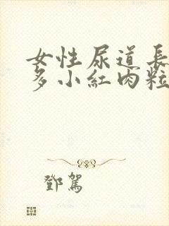 女性尿道长了很多小红肉粒