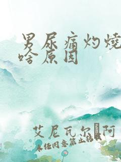 男尿痛灼烧感是啥原因