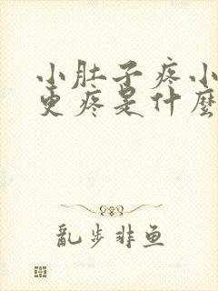 小肚子疼小便后更疼是什么原因?