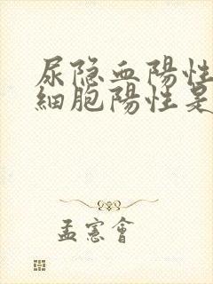 尿隐血阳性尿白细胞阳性是怎么回事