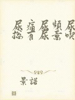 尿痛尿频尿不尽总有尿意吃什么药