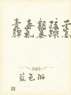 青春期孩子厌学脾气暴躁怎么办