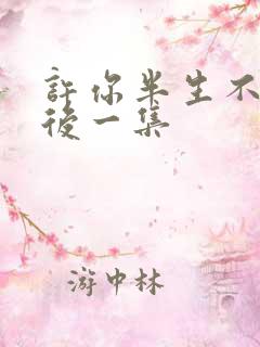 许你半生不见最后一集