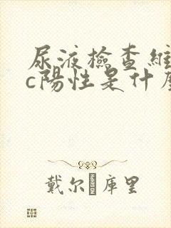 尿液检查维生素c阳性是什么意思