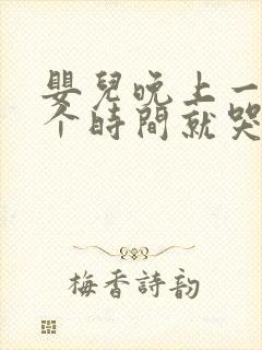 婴儿晚上一到一个时间就哭闹什么原因