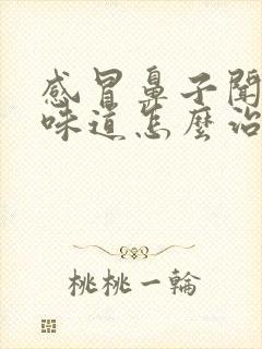 感冒鼻子闻不到味道怎么治疗