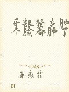 牙龈发炎肿痛半个脸都肿了