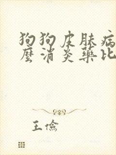 狗狗皮肤病吃什么消炎药比较好