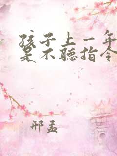 孩子上一年级总是不听指令