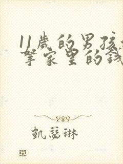 11岁的男孩偷拿家里的钱怎么办