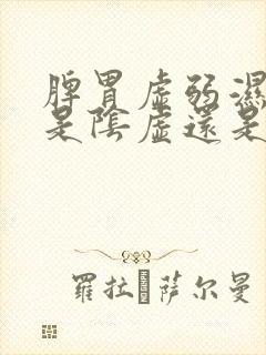 脾胃虚弱湿气重是阴虚还是阳虚